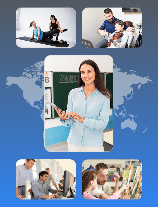 Sign up as a service provider